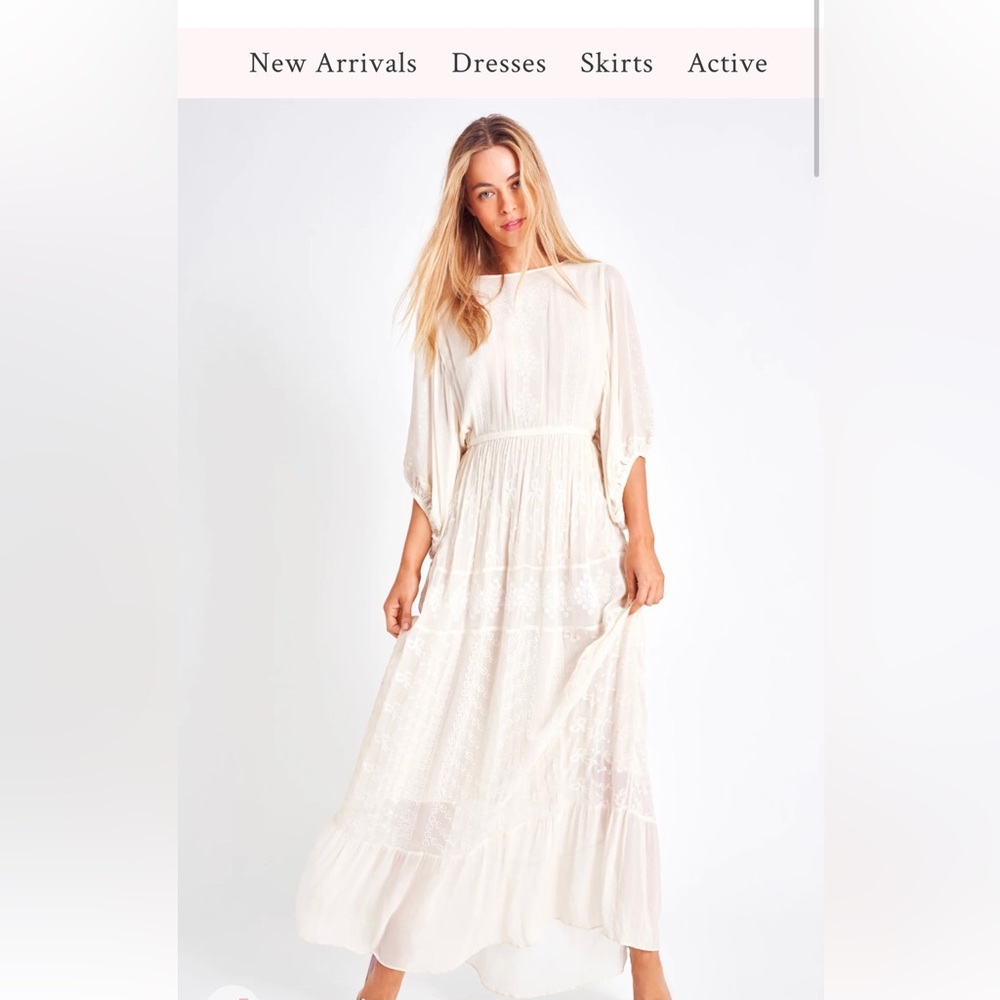 BRAND NEW LOVE SHACK FANCY Cecily maxi dress